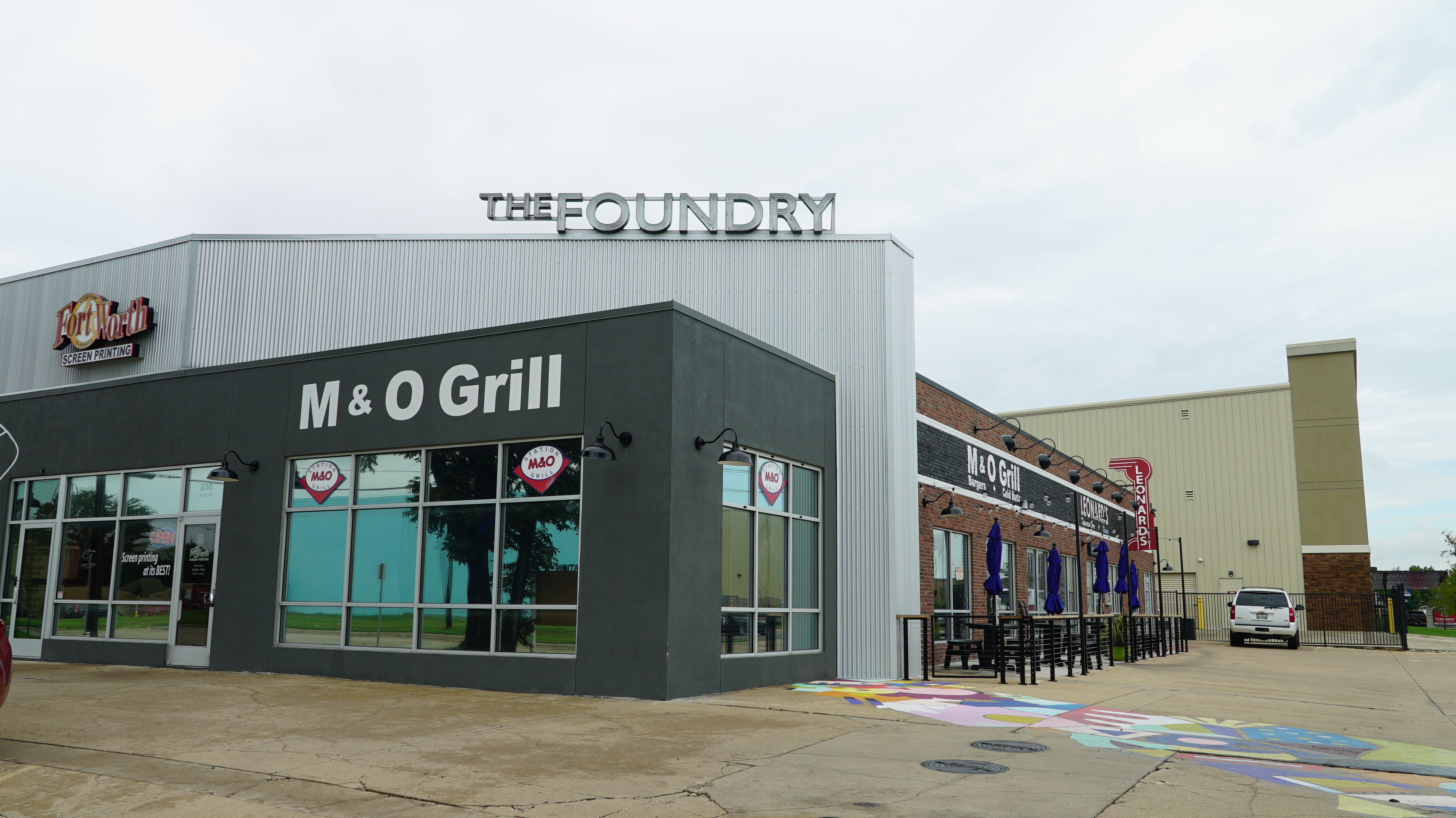 Signs that the Foundry District is the place to go in Fort Worth